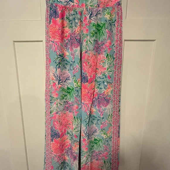 Lilly Pulitzer Colorful Patterned Pants - Picture 2 of 4
